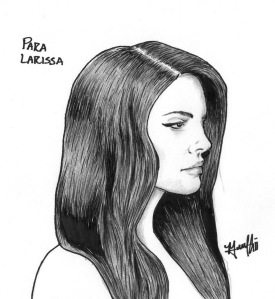 Lana del Rey for Larissa by Marv Castillo